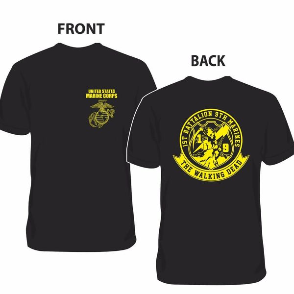 2019 fashion usmc 1st battalion 9th marines the walking dead t shirt size s-3xl double side tees
2019 fashion usmc 1st battalion 9th marines the walking dead t shirt size s-3xl double side tees