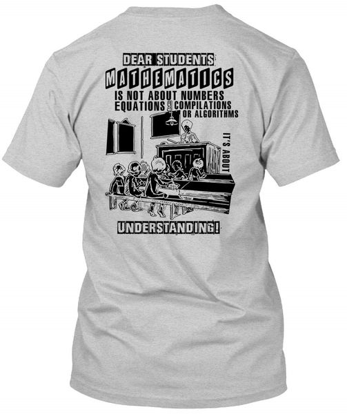 уважаемые студенты математика тенниска i love учитель t рубашка унисекс (xxxl sport gray
уважаемые студенты математика тенниска i love учитель t рубашка унисекс (xxxl sport gray