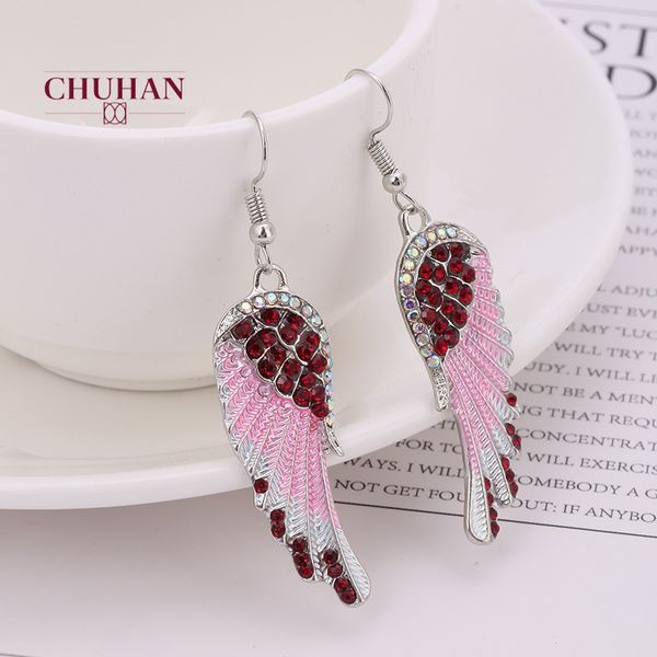 chuhan angel earrings for women ear charm fashion feather stud earrings drop jewelry long j93, Silver
chuhan angel earrings for women ear charm fashion feather stud earrings drop jewelry long j93, Silver