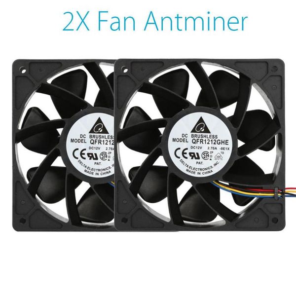 # fans computer 2x 6000rpm cooling fan replacement 4-pin connector for antminer bitmain s7 s9/9 lapcooling pads accessories
# fans computer 2x 6000rpm cooling fan replacement 4-pin connector for antminer bitmain s7 s9/9 lapcooling pads accessories