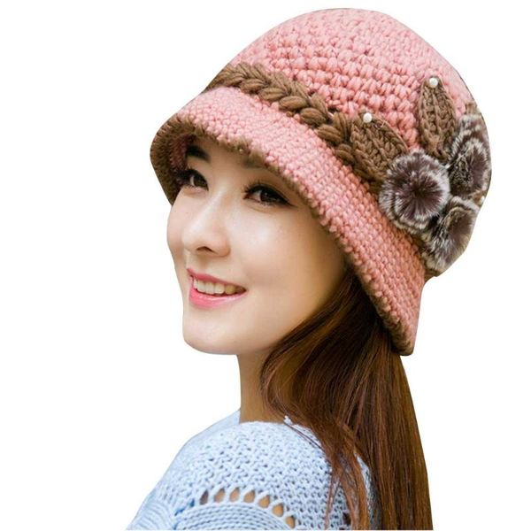 fashion women winter hat sets floral skullies wool mixed fur warm outdoor knitted beanies baggy head wear cap drop ship, Blue;gray
fashion women winter hat sets floral skullies wool mixed fur warm outdoor knitted beanies baggy head wear cap drop ship, Blue;gray