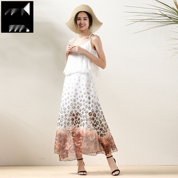 dress 2020 new skirt skirtsling beach skirtsummer waist slimming sling large swing long dress elegant seaside vacation beach skirt for, Black;gray
dress 2020 new skirt skirtsling beach skirtsummer waist slimming sling large swing long dress elegant seaside vacation beach skirt for, Black;gray
