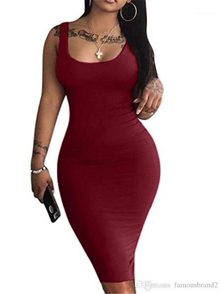 dresses slim scoop neck skinny solid color ladies bodycon dresses club pencil dresses designer womens sleeveless, Black;gray
dresses slim scoop neck skinny solid color ladies bodycon dresses club pencil dresses designer womens sleeveless, Black;gray