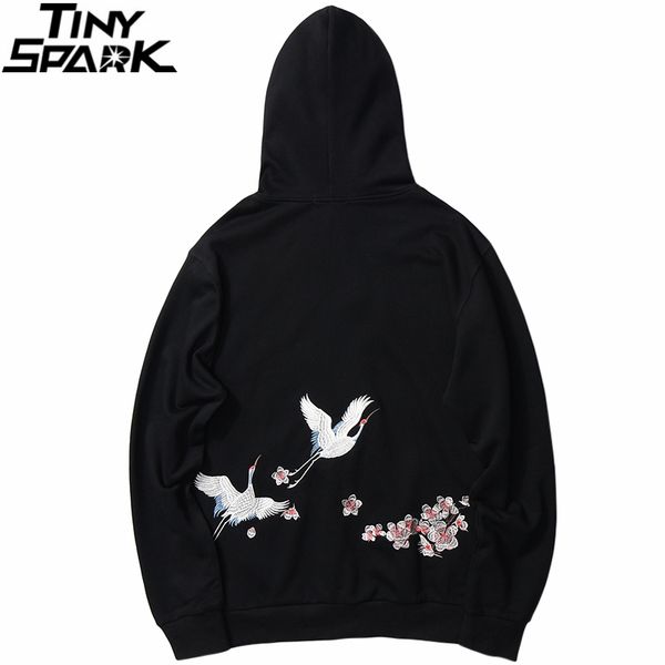 2020 men sweatshirt hip hop style hooded embroidery harajuku crane peach flower kanji cotton hoodie fashion casual floral sweat shirt, Black
2020 men sweatshirt hip hop style hooded embroidery harajuku crane peach flower kanji cotton hoodie fashion casual floral sweat shirt, Black