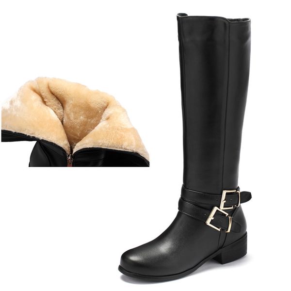 boots women's high winter shoes large size fashion buckle water-proof fur plush warm snow black brown motorcycle
boots women's high winter shoes large size fashion buckle water-proof fur plush warm snow black brown motorcycle