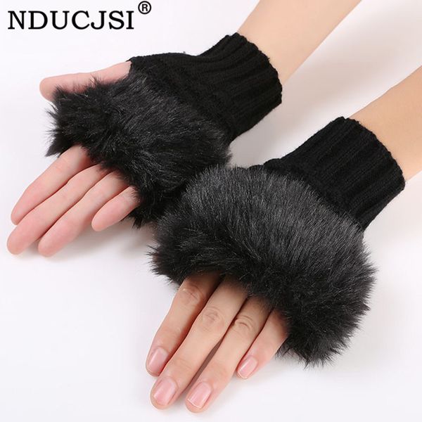 nducjsi fur fingerless mittens winter glove women warmer wool knitted trim glove striped mittens gloves girls black khaki white, Blue;gray
nducjsi fur fingerless mittens winter glove women warmer wool knitted trim glove striped mittens gloves girls black khaki white, Blue;gray
