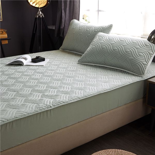 bed cover 100%cotton fabric quilted mattress protector thicken king er for anti-mite twin pad
bed cover 100%cotton fabric quilted mattress protector thicken king er for anti-mite twin pad