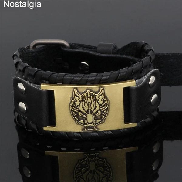 nostalgia vikings wolf amulet talisman wicca leather bracelet viking jewelry pagan teen wolf accessories, Black
nostalgia vikings wolf amulet talisman wicca leather bracelet viking jewelry pagan teen wolf accessories, Black