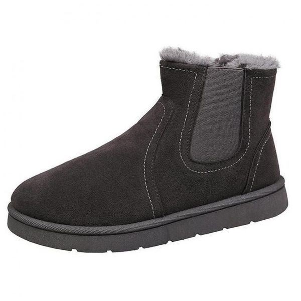 snow boots comfortable flock leather boots warm plush winter botas couple soft ankle winter women round toe, Black
snow boots comfortable flock leather boots warm plush winter botas couple soft ankle winter women round toe, Black