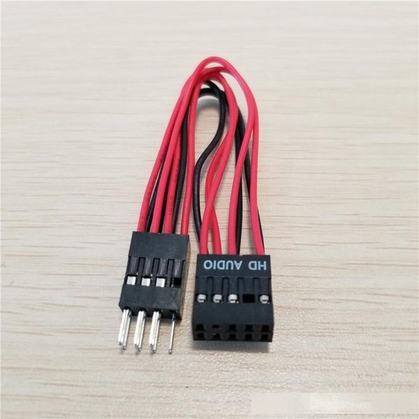 10pcs/lot hd audio 9pin female to 7pin male adapter jack cable for lenovo atx motherboard to host case pc chassis front panel audio plug
10pcs/lot hd audio 9pin female to 7pin male adapter jack cable for lenovo atx motherboard to host case pc chassis front panel audio plug
