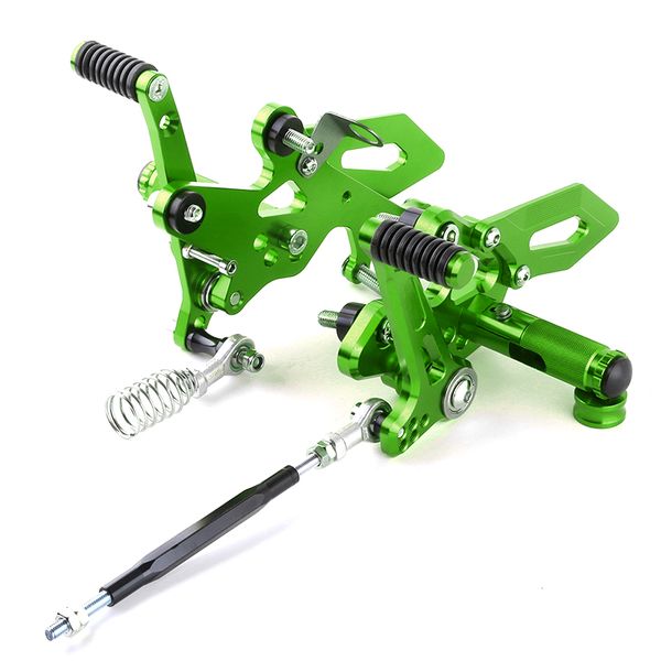 cnc motorcycle adjustable rearset shift lever brake pedal for ninja 300 250 z300 2013 2014 2020 2020
cnc motorcycle adjustable rearset shift lever brake pedal for ninja 300 250 z300 2013 2014 2020 2020