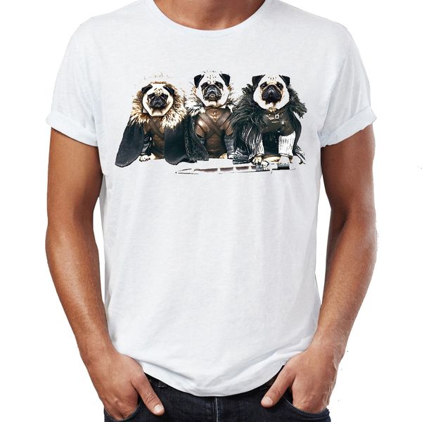 men's t shirt the night watch pugs on the wall funny game of thrones printed tee
men's t shirt the night watch pugs on the wall funny game of thrones printed tee