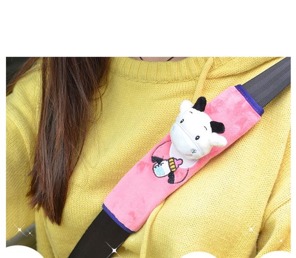 cow panda bear seatbelt kids cute cartoon seat belt cover safety belt shoulder pad protection short plush auto accessories 1pc
cow panda bear seatbelt kids cute cartoon seat belt cover safety belt shoulder pad protection short plush auto accessories 1pc