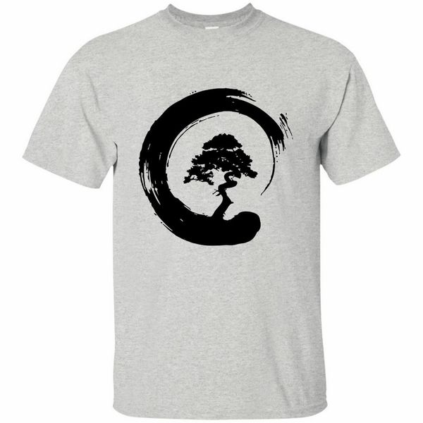 bonsai tree enso circle - buddhist zen calligraphy t-shirt white, ash men round neck tee shirt
bonsai tree enso circle - buddhist zen calligraphy t-shirt white, ash men round neck tee shirt