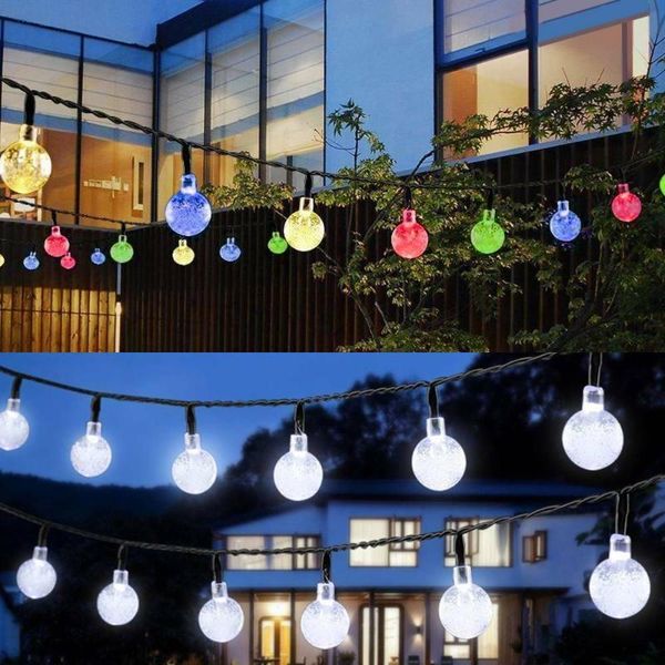 christmas decorations 20 leds 5m crystal ball solar lamp power led string fairy lights garlands garden decor for outdoor decoration
christmas decorations 20 leds 5m crystal ball solar lamp power led string fairy lights garlands garden decor for outdoor decoration