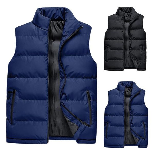 mens jacket sleeveless vest winter coat men thick warm stand collar sleeveless vest jacket men's men waistcoat veste homme, Black
mens jacket sleeveless vest winter coat men thick warm stand collar sleeveless vest jacket men's men waistcoat veste homme, Black