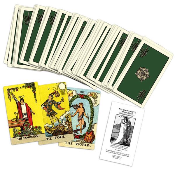 84pcs borderless smith карты таро полный английский портативный friend party игра настольные игры карточные игры в покер карты оптовая bbyet
84pcs borderless smith карты таро полный английский портативный friend party игра настольные игры карточные игры в покер карты оптовая bbyet