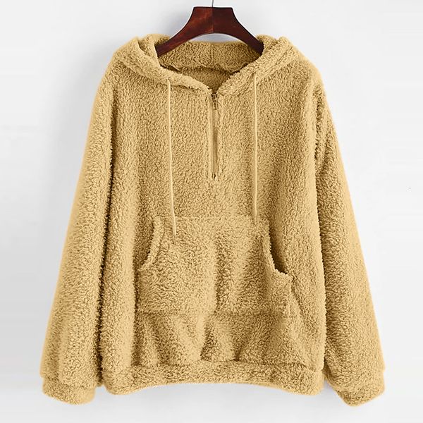 long sleeve faux fluffy hoodie women 2020 autumn winter pullover kpop sweatshirt plush zipper teddy bear oversize sweatshirt, Black
long sleeve faux fluffy hoodie women 2020 autumn winter pullover kpop sweatshirt plush zipper teddy bear oversize sweatshirt, Black
