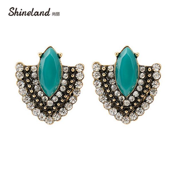 2020 brincos vintage copper women green stone crystal zircon charms statement stud earrings for women fashion girls jewelry, Golden;silver
2020 brincos vintage copper women green stone crystal zircon charms statement stud earrings for women fashion girls jewelry, Golden;silver