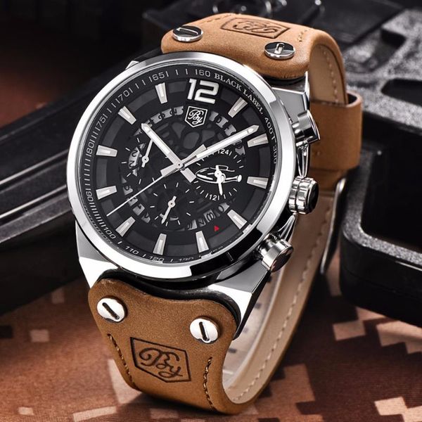 wristwatches benyar brand mens watches large dial design chronograph fashion clock waterproof quartz watch relogio masculino, Slivery;brown
wristwatches benyar brand mens watches large dial design chronograph fashion clock waterproof quartz watch relogio masculino, Slivery;brown