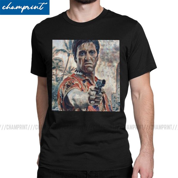 men's scarface t shirt tony montana pacino gangster movie cotton clothing vintage short sleeve crewneck tees plus size t-shirt
men's scarface t shirt tony montana pacino gangster movie cotton clothing vintage short sleeve crewneck tees plus size t-shirt
