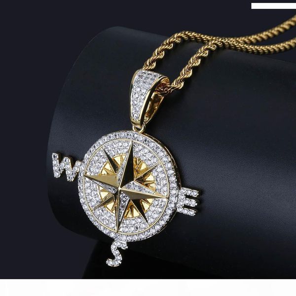 hip-hop compass compass modeling personality pendant full of zircon man necklace accessories hiphop, Silver
hip-hop compass compass modeling personality pendant full of zircon man necklace accessories hiphop, Silver