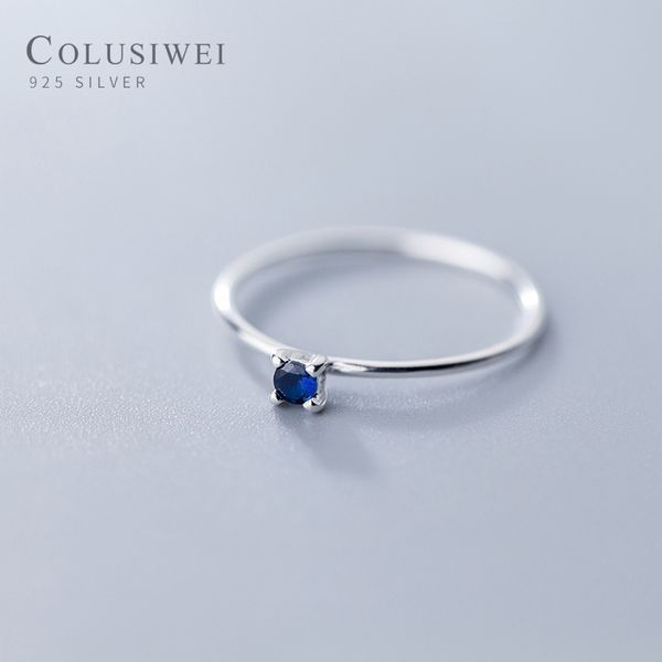 colusiwei trendy 925 sterling silver minimalist stackable navy blue crystal finger ring for women girl korea style fine jewelry, Golden;silver
colusiwei trendy 925 sterling silver minimalist stackable navy blue crystal finger ring for women girl korea style fine jewelry, Golden;silver