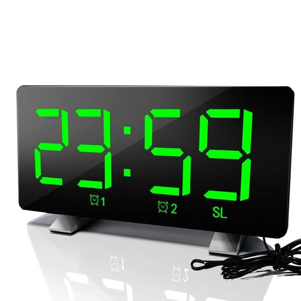 led radio alarm clock creative snooze electronic clock desk bedroom office usb charging alarm
led radio alarm clock creative snooze electronic clock desk bedroom office usb charging alarm