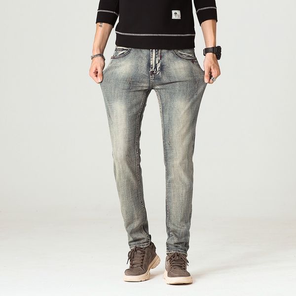 2020 new jeans men slim fit men's long denim pants autumn winter trends casual mens jeans homme trousers cotton retro blue,m003
2020 new jeans men slim fit men's long denim pants autumn winter trends casual mens jeans homme trousers cotton retro blue,m003