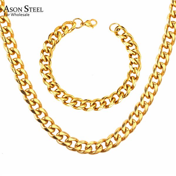 chains asonsteel women/men 10mm cuban link chain stainless steel necklace with bracelet set for diy jewelry making, Silver
chains asonsteel women/men 10mm cuban link chain stainless steel necklace with bracelet set for diy jewelry making, Silver
