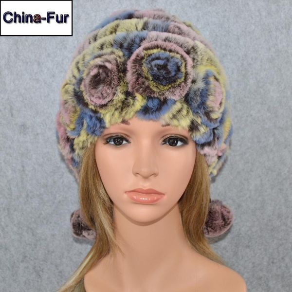 new winter women natural rex fur hats handmade knit real rex fur caps real skullies beanies hat, Blue;gray
new winter women natural rex fur hats handmade knit real rex fur caps real skullies beanies hat, Blue;gray