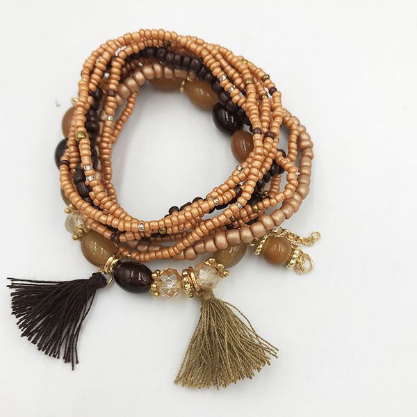 charm bracelets boho style beads for women friendship bracelet jewelry colorful femme handmade bangle, Golden;silver
charm bracelets boho style beads for women friendship bracelet jewelry colorful femme handmade bangle, Golden;silver