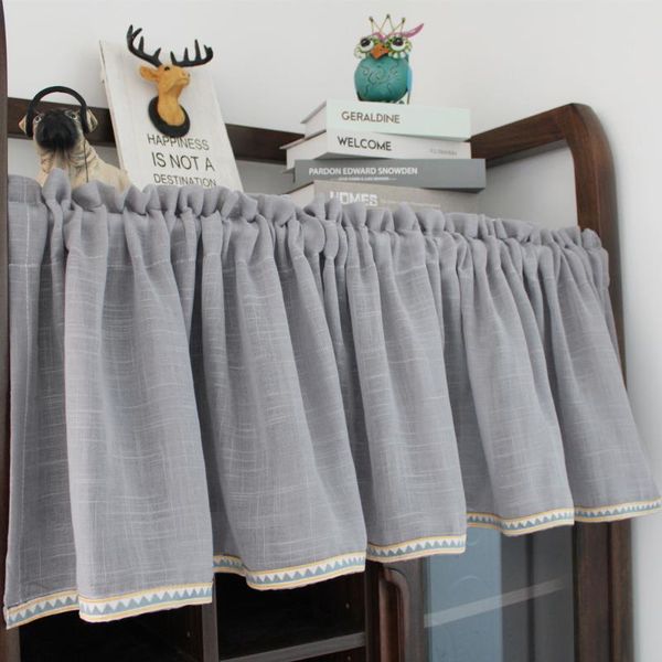 curtain & drapes 1 piece rod pocket pure linen sheer door short curtains bay window half partition kitchen dl-ds012&40
curtain & drapes 1 piece rod pocket pure linen sheer door short curtains bay window half partition kitchen dl-ds012&40