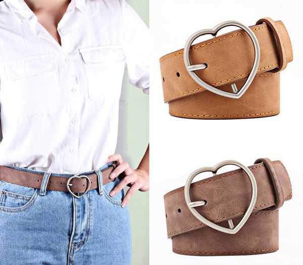 trend fashion women belt quality scrub imitation leather pin buckle women's belt heart buckle girl students wide, Black;brown
trend fashion women belt quality scrub imitation leather pin buckle women's belt heart buckle girl students wide, Black;brown