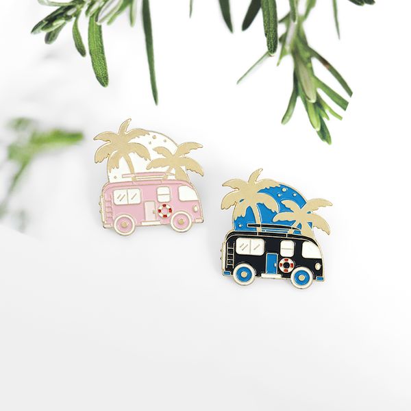 pins, brooches 2021 wild enamel pin bus with beach and tree brooch for travel lovers badge denim shirt lapel pins jewelry gift, Gray
pins, brooches 2021 wild enamel pin bus with beach and tree brooch for travel lovers badge denim shirt lapel pins jewelry gift, Gray