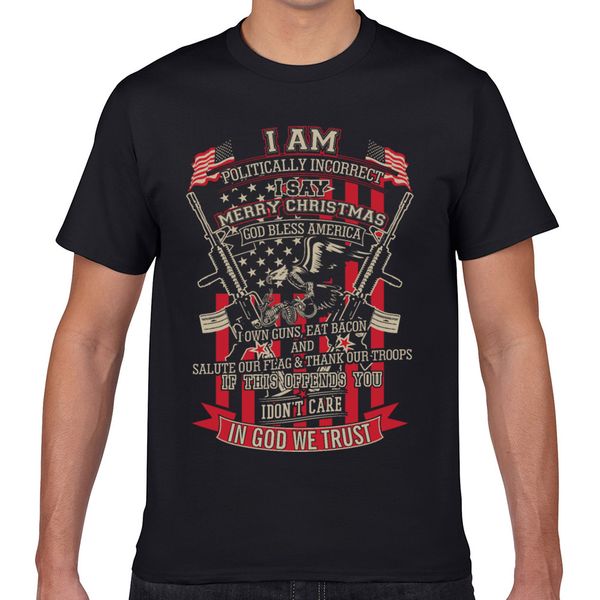 t shirt men i am politically incorrect i say merry christmas funny white geek cotton male tshirt xxxl
t shirt men i am politically incorrect i say merry christmas funny white geek cotton male tshirt xxxl