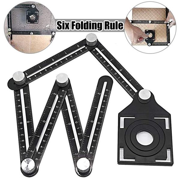 six-fold ruler aluminum alloy tile opening locator mud tile shop paste floor glass vientiane universal hole punch tools
six-fold ruler aluminum alloy tile opening locator mud tile shop paste floor glass vientiane universal hole punch tools