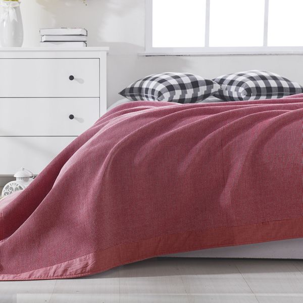 blankets simple waffle towel quilt japanese style pure cotton air conditioning blanket solid color double nap
blankets simple waffle towel quilt japanese style pure cotton air conditioning blanket solid color double nap