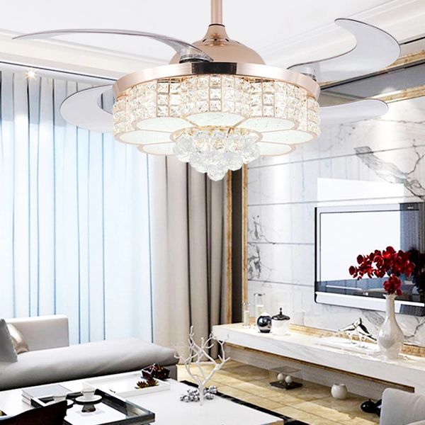 european crystal invisible fan lighting 42 inch living room restaurant bedroom mute ceiling fan with light luxury ceiling
european crystal invisible fan lighting 42 inch living room restaurant bedroom mute ceiling fan with light luxury ceiling