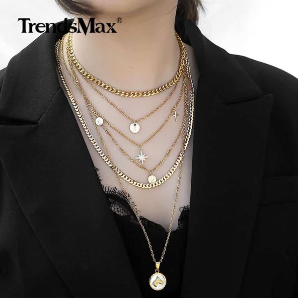 yellow gold pendant necklace for women queen coin iced out link chian star charm clavicle womens pendant necklace hdnm14, Silver
yellow gold pendant necklace for women queen coin iced out link chian star charm clavicle womens pendant necklace hdnm14, Silver
