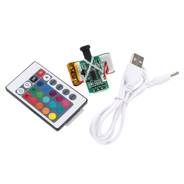16 colors 3d printing moon light circuit board seamless night light