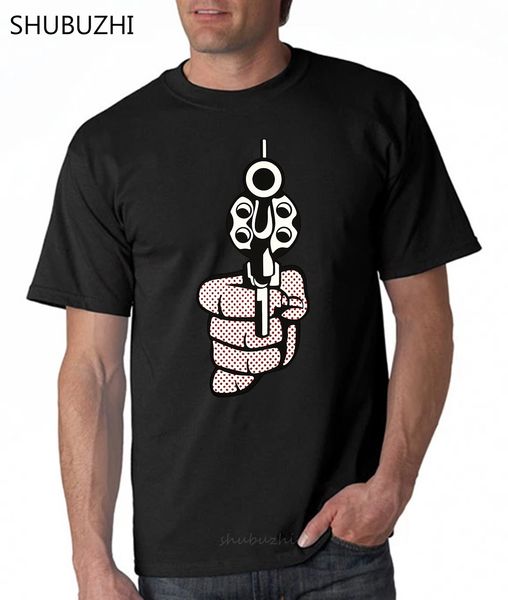 roy fox lichtenstein pistol 1964 artwork t-shirt male brand teeshirt men summer cotton t shirt
roy fox lichtenstein pistol 1964 artwork t-shirt male brand teeshirt men summer cotton t shirt
