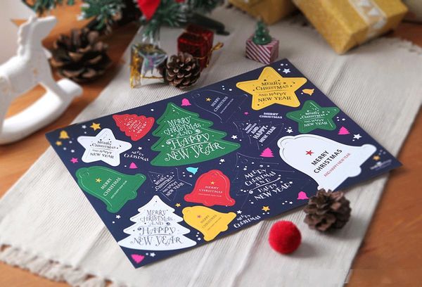 1 set = 14pcs christmas creative cute small card pendant christmas bell tree star packaging card multicolor wholesale
1 set = 14pcs christmas creative cute small card pendant christmas bell tree star packaging card multicolor wholesale