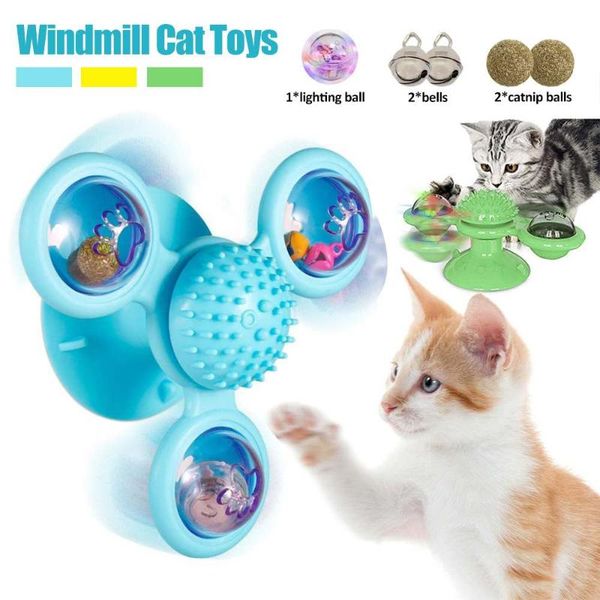 cat toys 3 balls windmill toy turntable teasing interactive with catnip scratching tickle pet ball
cat toys 3 balls windmill toy turntable teasing interactive with catnip scratching tickle pet ball