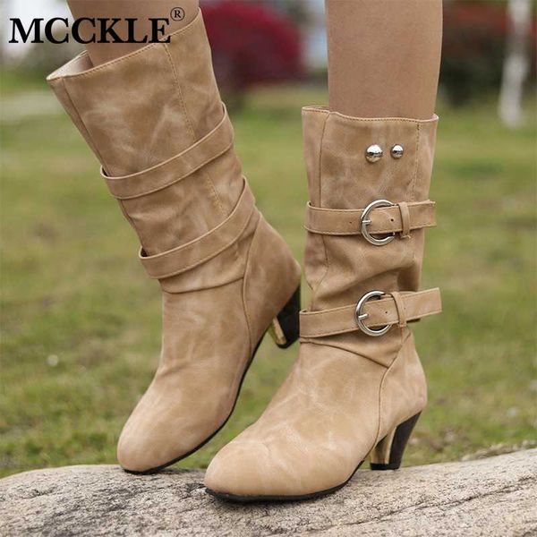 boots mcckle women mid-calf autumn buckle high heel pointed-toe ladies strap boot women's warm female 2021 shoes, Black
boots mcckle women mid-calf autumn buckle high heel pointed-toe ladies strap boot women's warm female 2021 shoes, Black