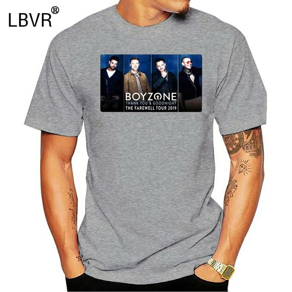 boyzone - reunion black womens black t-shirt - farewell tour cotton