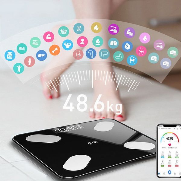junejour bluetooth scales floor body weight bathroom scale smart backlit display scale body weight fat water muscle bmi
junejour bluetooth scales floor body weight bathroom scale smart backlit display scale body weight fat water muscle bmi