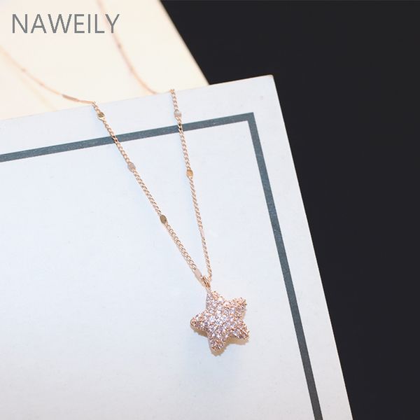 chokers fashion micro cz zircon star choker necklaces high-end chain pendant necklace gold silver color for women collar jewelry, Golden;silver
chokers fashion micro cz zircon star choker necklaces high-end chain pendant necklace gold silver color for women collar jewelry, Golden;silver