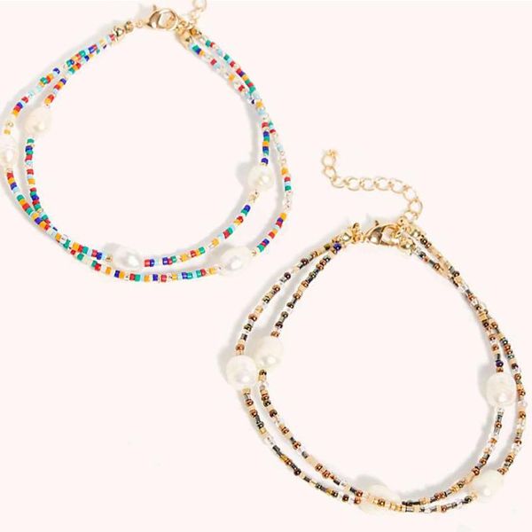 tennis boho foot jewelry bohemian beads natural freshwater pearl bracelet anklets for women chaine de cheville femme, Golden;silver
tennis boho foot jewelry bohemian beads natural freshwater pearl bracelet anklets for women chaine de cheville femme, Golden;silver