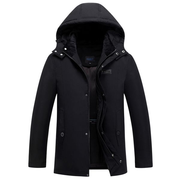 2020 winter parkas men coat hooded thicken removable liner plus size 4xl warm winter down jacket middle-aged men overcoat, Black
2020 winter parkas men coat hooded thicken removable liner plus size 4xl warm winter down jacket middle-aged men overcoat, Black